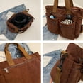 thumbnail image 5 of JUYGO Tote Bag Women Large Crossbody Bag Stylish Handbag for Women Corduroy/Canvas Hobo Bag Fashion shoulder Bag Purse, 5 of 8