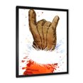 thumbnail image 2 of Designart Christmas Holiday Fancy Santa Claus IV Traditional Framed Wall Art, 2 of 4