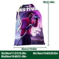 thumbnail image 3 of Fortnite Bolsa de regalo con cierre de cinta navideño para decoración de Navidad,50cm×76 cm., 3 of 6