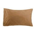 thumbnail image 3 of Hotel Style 600 Thread Count 100% Luxury Cotton Pillowcases, Standard, Beige, 1 Pair, 3 of 5