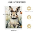 thumbnail image 2 of COMIO  Watercolor Bunny Canvas Wall Art Bunny Lover Poster Decor Animal Painting Watercolor Picture Farmhouse Wall Art Living Room Bedroom Home Artwork, 2 of 5