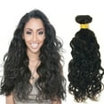thumbnail image 2 of Ustar Virigin Human Hair Weave Natural Wave Natural Black Color 1B - 16 INCH, 2 of 6