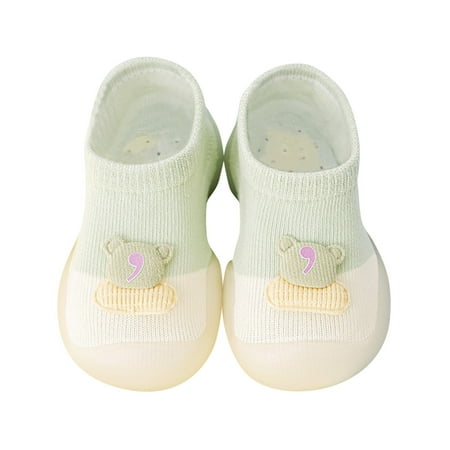 

Rgdypko Baby Girl Boy Shoes Comfort Outdoor Casual Sneakers Kids Cute Cartoon Soft Soles First Walkers Non Prewalker Toddler Walking Shoes