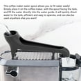thumbnail image 3 of Espresso Machine Water  Funnel, Coffee Machine Water  for Espresso Machine Long Water Funnel for All Flat Top Coffee Machines, 3 of 8