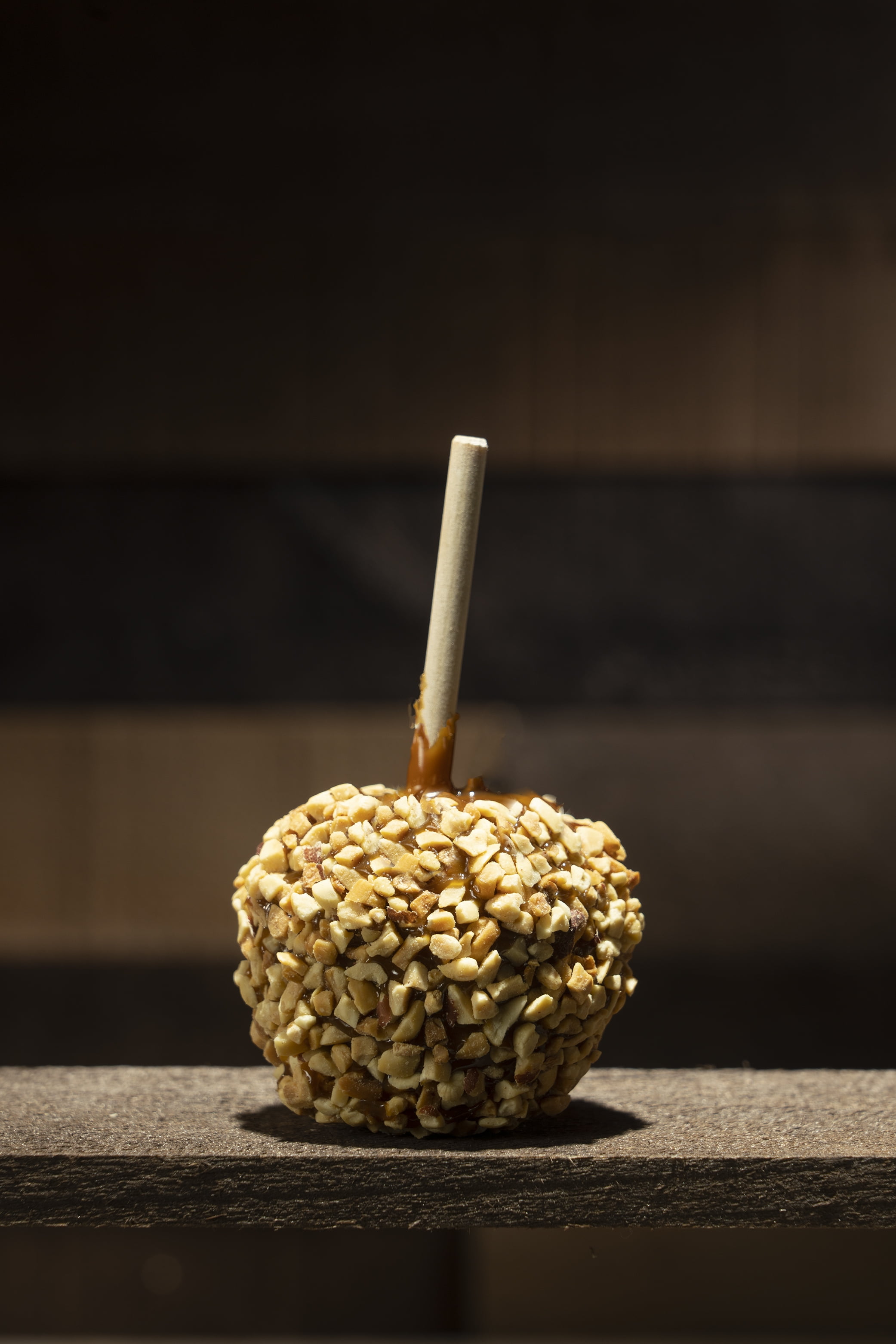 Fresh Caramel Apples with Nuts, 3 Pack