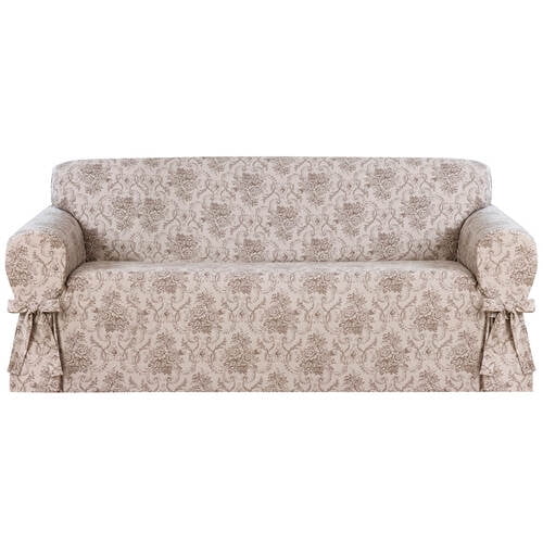 Kathy Ireland Cau Sofa Slipcover Taupe Com Kathy Ireland Cau Sofa Slipcover, Kathy Ireland Sofa Slipcover