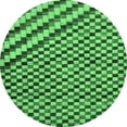 thumbnail image 1 of Ahgly Company Indoor Round Checkered Emerald Green Modern Area Rugs, 5' Round, 1 of 4