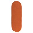 thumbnail image 1 of Colonial Mills Rug RV74R028X120 Reversible Flat-Braid Oval Braided Runner  Rust - 2 ft. 4 in. x 10 ft., 1 of 1