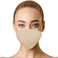 thumbnail image 2 of DALIX Skin Tone Face Mask 3 Layer Filter Pocket Nose Piece Vintage - L-XL (3-Pack), 2 of 7