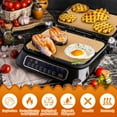thumbnail image 4 of VONKY 100pieces Non-Stick Liner Mat For Air Fryer Easy Cleaning And Versatile Usage Easy To Clean 1Set, 4 of 6