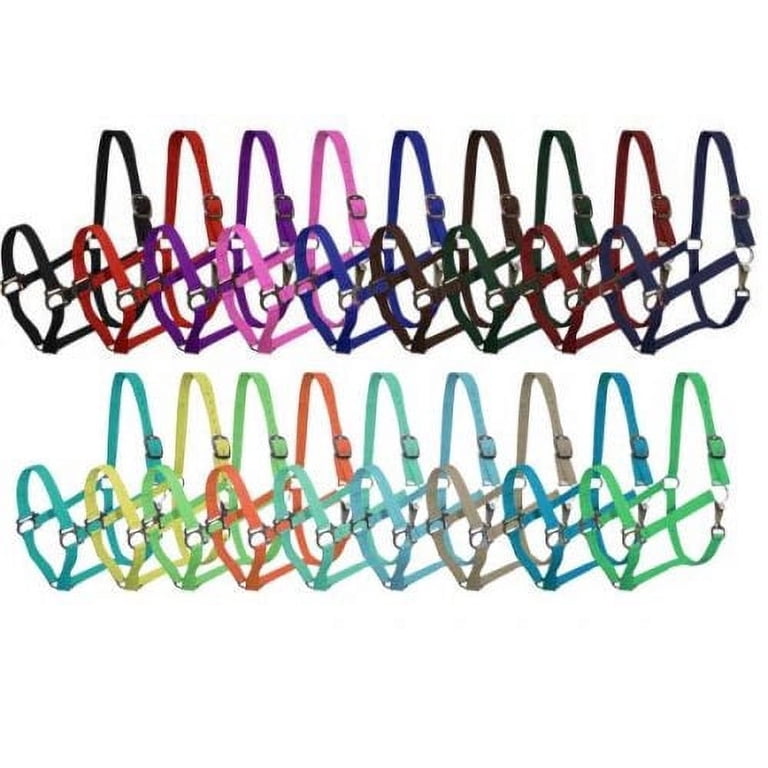 2-Ply Nylon Turnout Halter For Horses – Durable Full-Size Horse Halter With MPN 628X 11 thumbnail image