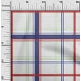 thumbnail image 1 of oneOone Georgette Viscose Fabric Madras Check Print Fabric BTY 42 Inch Wide, 1 of 4