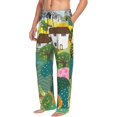 thumbnail image 5 of Cauagu Garden Farm Mens Pajama Pants Sleep & Lounge Pants,PJ Bottoms with Pockets-Small, 5 of 7