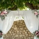 thumbnail image 4 of Arco de flores para boda y centro de mesa | Arreglos florales de imitación de plástico multicolor (2 piezas) | Decoración para bodas de 60 x 40 cm y 40 x 30 cm, 4 of 6