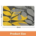 thumbnail image 2 of Luxuriously Soft & Absorbent Green Leaf Bath Mat - Non-Slip 20x32 in Boho Bathroom Rug - Cute Microfiber Doormat, Machine Washable., 2 of 5