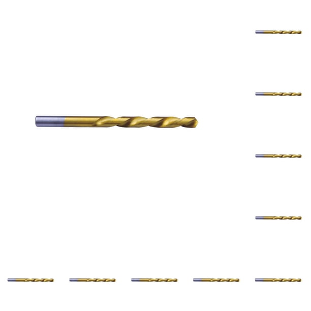 Riwesomey Brocas retorcidas de 1,5-6,5mm, vástago Hexagonal de dureza fuerte, destornillador profesional, cabezal de taladro, localizador de 5MM 10Conjunto