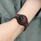 thumbnail image 3 of Correa Compatible con Galaxy Watch 5 / 5 Pro / 4 Silicona Flexible Bicolor Negro / Rojo, 3 of 5