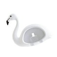 thumbnail image 1 of Soporte para cepillos de dientes de pared sin perforaciones, organizador con ganchos para colgar en la pared Blanco, 1 of 8