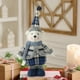 thumbnail image 5 of Christmas Blue Fabric Cute Short-legged Reindeer Doll, 5 of 6