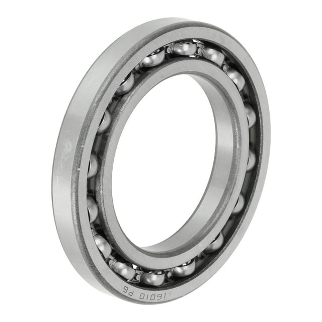 Unique Bargains 16010 Roulements à Billes Rainures Profondes P6 50x80x10mm Roulements Lubrifiés Type Ouvert Ton Argenté Roue de Trottinette Planche à Roulettes