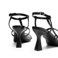 thumbnail image 4 of Dream Pairs Women's strappy dress sandals  Square Toe Heels, 4 of 7