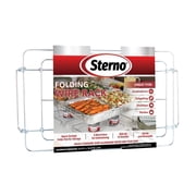 Sterno Folding Wire Chafing Rack, Standard Size, Silver