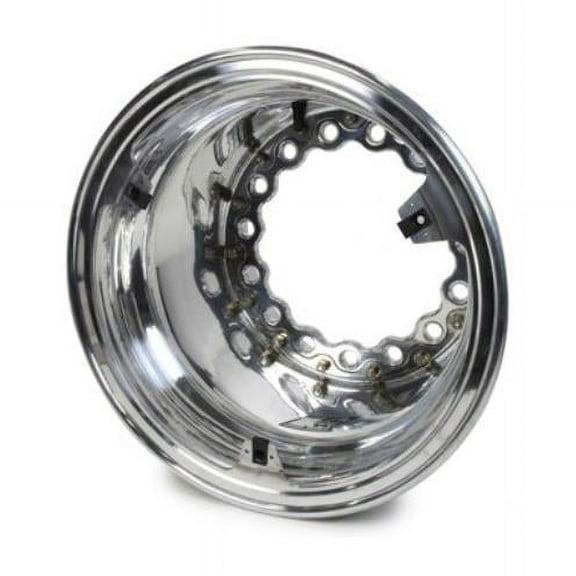 15 x 9 in. Outer Wheel Half 5 Pro-Ring, Polished