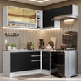 thumbnail image 2 of Cocina Integral Completa Modular Madesa Glamy 349cm BN 06, 2 of 5