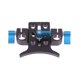 thumbnail image 2 of Soporte de Lente la la adaptaciónción de Varilla 15mm Accesorio /5D3 DSLR para Soporte de Varilla DSLR rig - Azul Hugo Soporte de la lente, 2 of 8