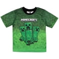 thumbnail image 3 of Conjunto para Niños Minecraft Creeper de 2 Piezas: Remera de Malla Manga Corta y Shorts Talle 8, 3 of 6