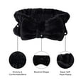 thumbnail image 5 of RED by Kiss Spa Headband for Washing Face Facial Makeup Bow Head Band Soft Plush Fleece Stretchy Head Wraps for Women Shower Bath Washing Face Mask (BLACK), 5 of 11