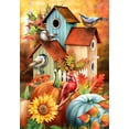 thumbnail image 3 of Briarwood Lane Fall Floral Birdhouses Garden Flag, 3 of 4