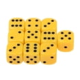 thumbnail image 2 of 10x Dados D6 Zulema Juego de dados puntuales de 6 caras Seleccionable Azul Verde Rojo Amarillo Negro, 2 of 8