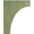thumbnail image 3 of 3 1/2"W x 8"D x 10"H Clarksville Wood Vintage Decor Bracket, Restoration Green, 3 of 6