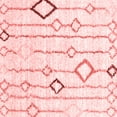 thumbnail image 1 of Ahgly Company Indoor Square Solid Red Modern Area Rugs, 6' Square, 1 of 4