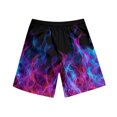 thumbnail image 5 of Yaoyar Mens Summer Classic Fit Walking Hiking Shorts Casual Homewear Flame Printing Funny Printed Trousers Beach Sports Shorts Fast-Drying Shorts, 5 of 8