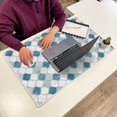 thumbnail image 3 of Sussexhome Large Mouse Pad for Desk - Cotton Mousepad for Desktop, Table, Office Desk Pad - Thin, Light, Portable Laptop Mat for Computer Mice - Machine Washable, Non-Slip, Foldable - 20" x 31.5", 3 of 8