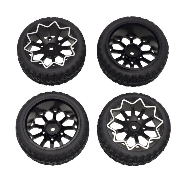 Bujes de rueda mm Neumáticos de neumáticos , piezas de actualización para vehículos de bricolaje 1:10 Accesorio modificado sobre yotijar Neumáticos de ruedas RC