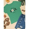 thumbnail image 3 of Lets Your Soul Shine Daisy T-Shirt Women -Image by Shutterstock, Female Large, 3 of 4