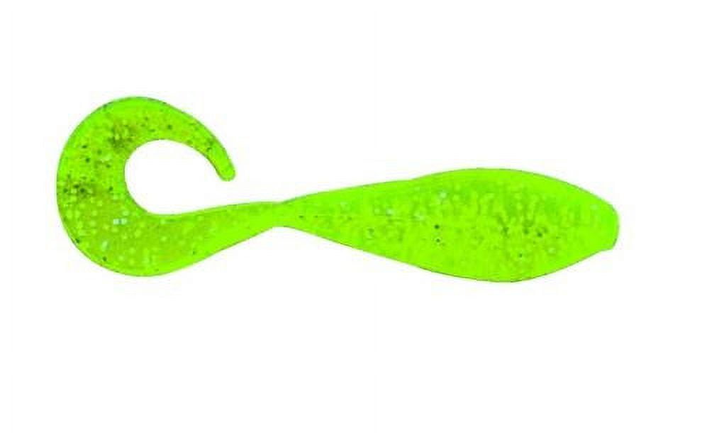 Bass Assassin CSA35314 Curly Shad Smokin 2" Soft Plastic Fishing Sinkbait Lure