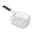 thumbnail image 3 of EH102V 110V 110V,3400W 24.9quart/23.6L Stainless Steel Double Cylinder Electric Fryer US Plug, Electric Deep Fryer Frying with 2 Faucets and Lids for Home Use, Adjustable Temperature, Easy to clean, 3 of 9