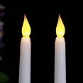 thumbnail image 5 of 11 inch LED Flameless Taper Candles Battery Operated LED Candlestick Flameless Long Candles for Home Dinner Table Party Weddings Birthday, 5 of 7