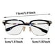 thumbnail image 3 of Gafas de luz azul Gafas ligeras de media montura Fatiga ocular Ajuste automático Uso largo y corto Enfoque de alta definición, 3 of 5