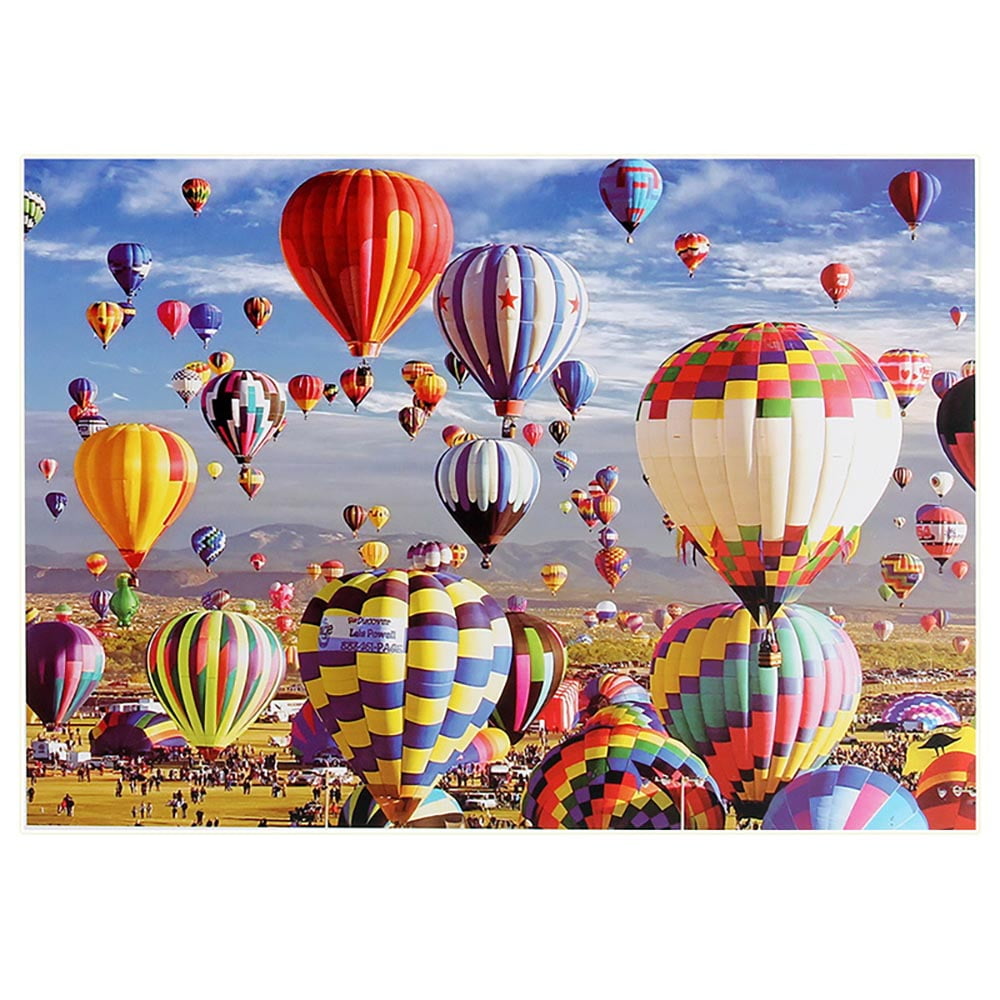Houkiper 1000 Pieces Puzzles Hot Air Balloon Jigsaw Adult Jigsaw Puzzle