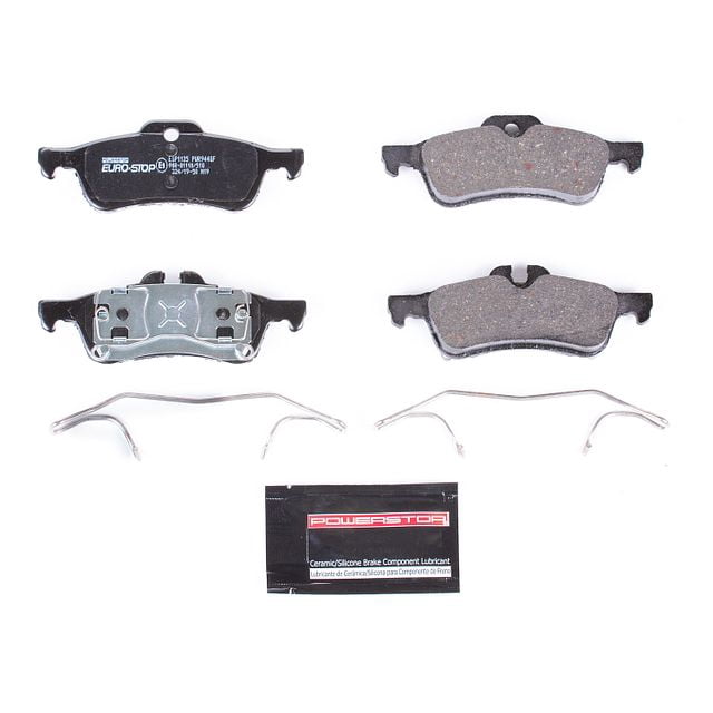 Power Stop Rear Euro-Stop ECE-R90 Certified Brake Pad ESP1135