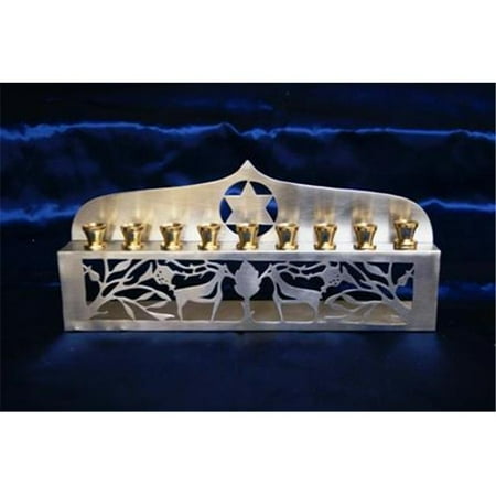 Judaica YLK-SDM1 Star of David Menorah Metal