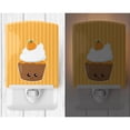 thumbnail image 2 of Fall Cupcake Ceramic Night Light, 2 of 2