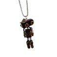 thumbnail image 2 of Collar con colgante de robot de vapor, estilo punk, cadena de clavícula, hecho a mano, vintage, regalo creativo. Bronce, 2 of 9