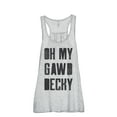 thumbnail image 1 of Oh My Gawd Becky Women's Fashion Sleeveless Flowy Racerback Workout Yoga Tank Top Sport Grey Medium, 1 of 3