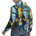 thumbnail image 5 of Simpsons Trendy Cartoon Men'S Fleece Hooded Hoodie, hoodies for women men with pockets,Fall Fashion 2025 Pullover Sweaters Winter Clothes, 5 of 9